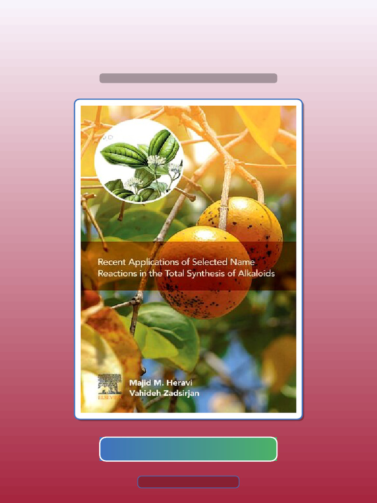 Test Bank For Recent Applications of Selected Name Reactions in The ...