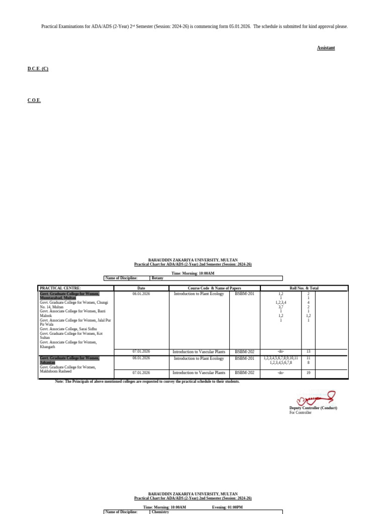 ADA/ADS 2nd Semester Practical Schedule | PDF | Computing | Information ...