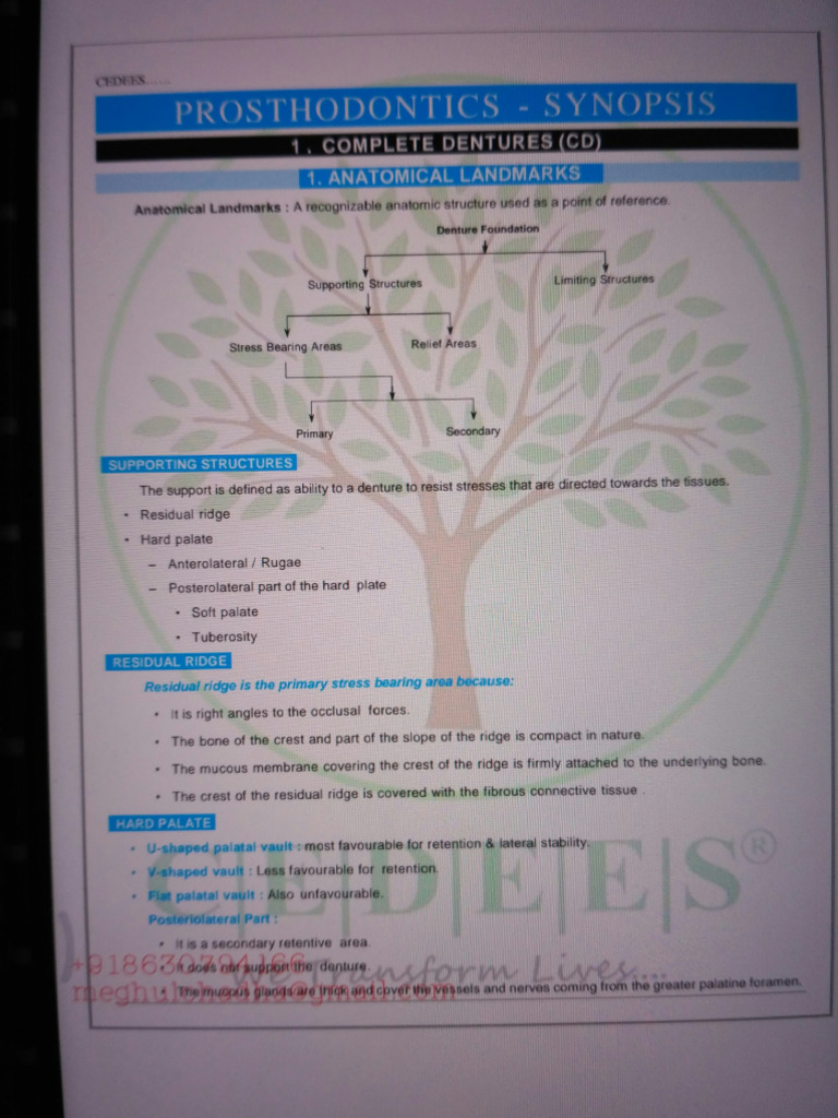 Prosthodontics | PDF