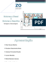 Motores Combustão Vantagens Desvantagens