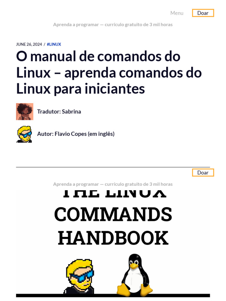Manual de Comandos Linux para Iniciantes | PDF | Shell (informática ...