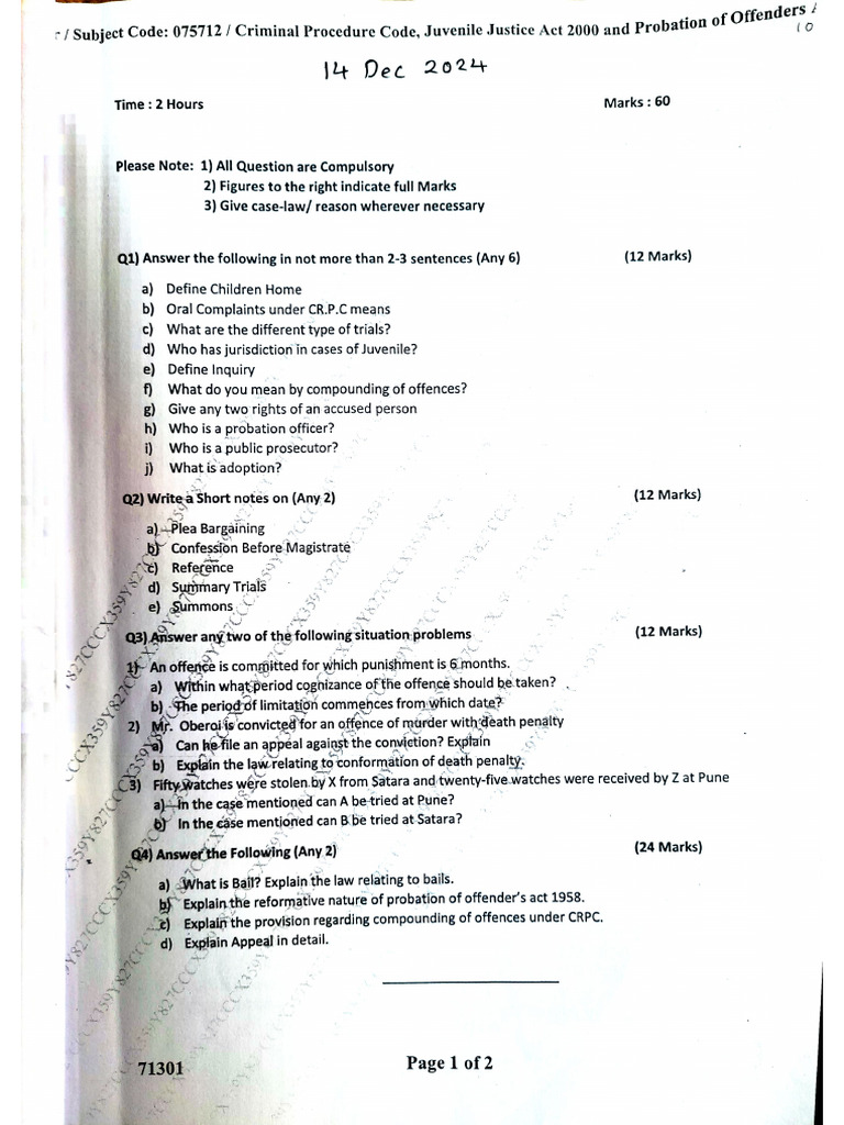 Pyq BNSS | PDF