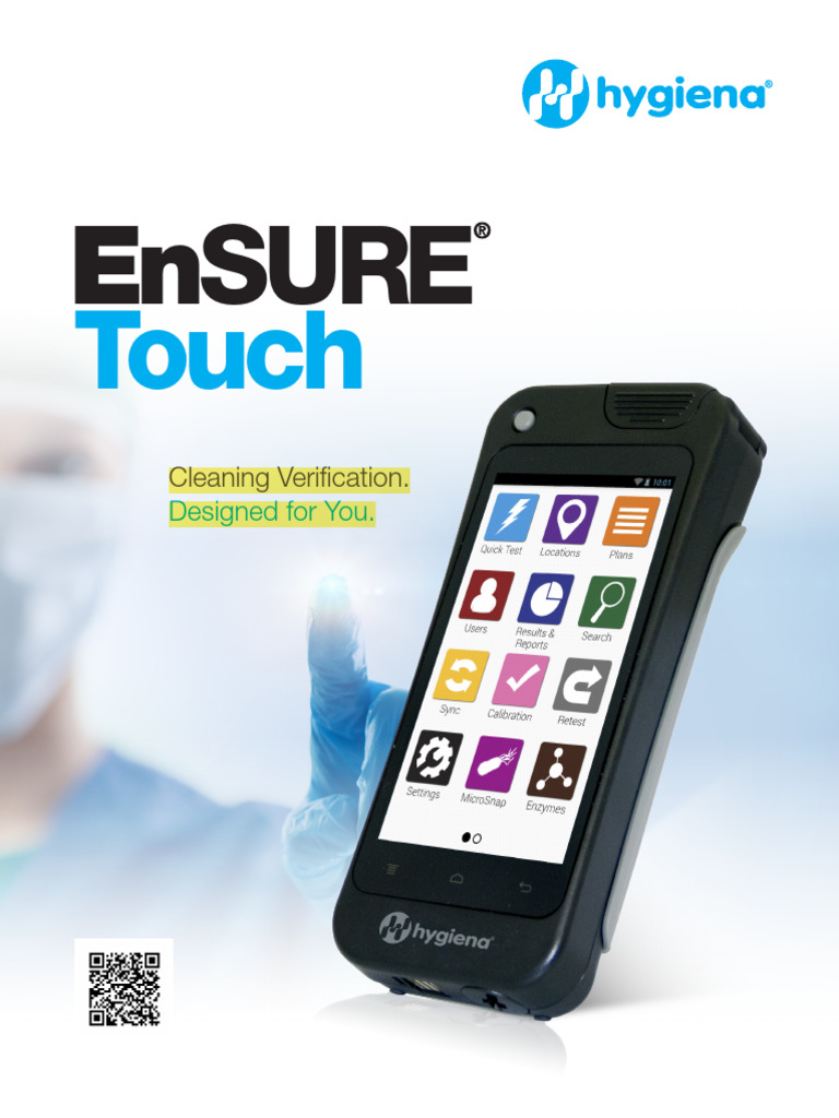 EnSURE Touch: Cleaning Verification System | PDF | Cloud Computing ...