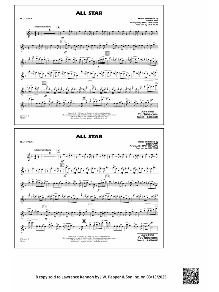 All Parts All Star | PDF