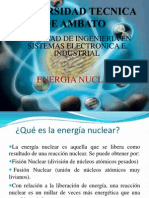 Universidad Tecnica de Ambatoenergia Nuclear