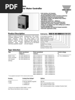 Motor Controllers Type RSXK: AC Semiconductor Motor Controller