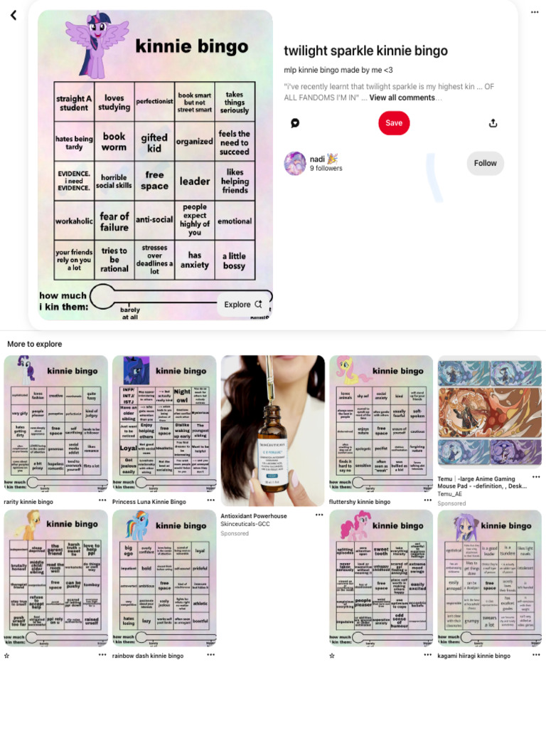 MLP Kinnie Bingo Variants and Insights | PDF