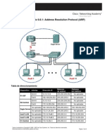 Práctica de Laboratorio 9.8.1: Address Resolution Protocol (ARP)