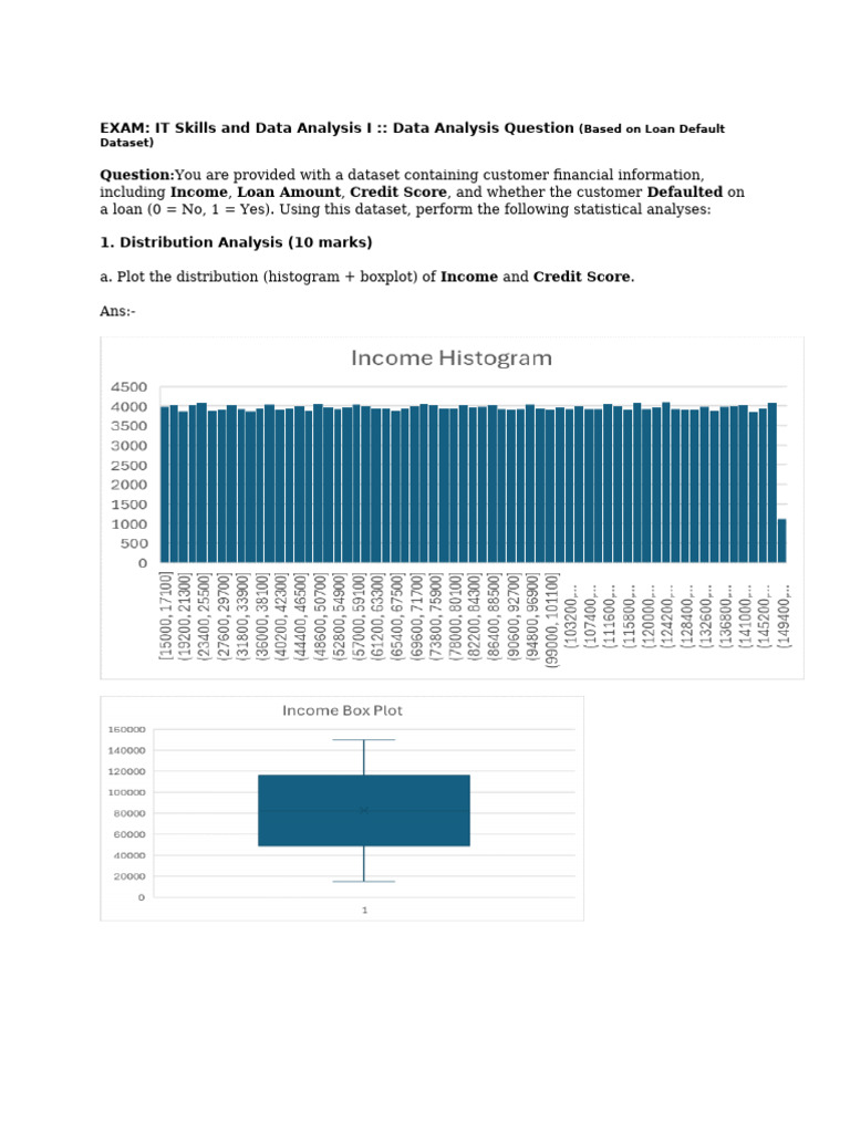 Faiz Raza IT Skills and Data Analysis - 1 | PDF | P Value | Student's T ...