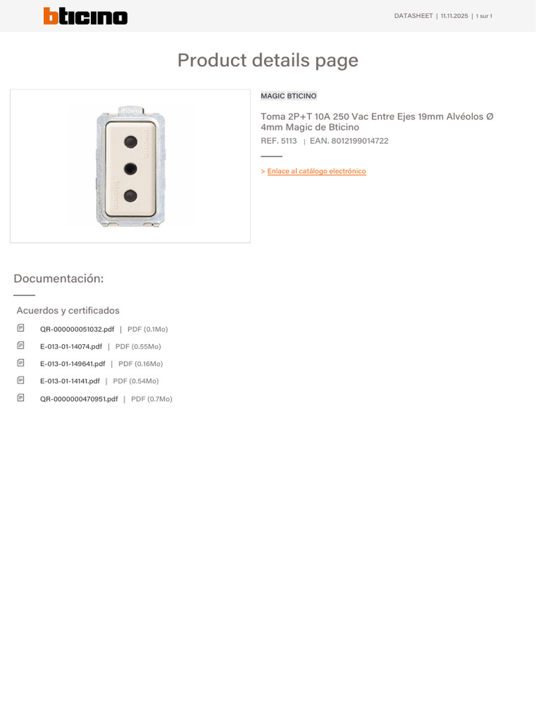 5113 ProductSheet | PDF