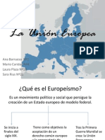 La Unión Europea Presentació Alumnos 4ºC