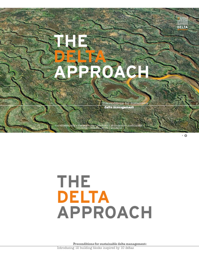 Preconditions For Sustainable Delta Mana | PDF | Netherlands | Levee