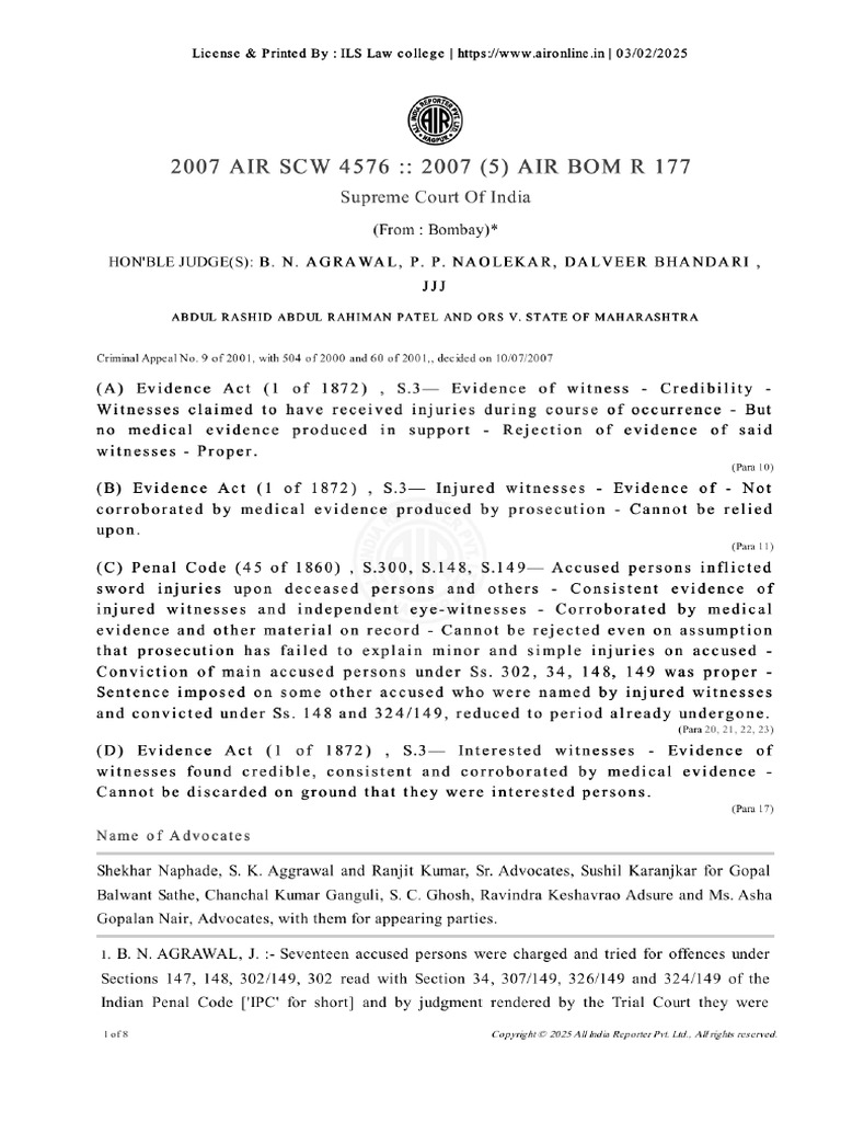 2007 Air SCW 4576 | PDF