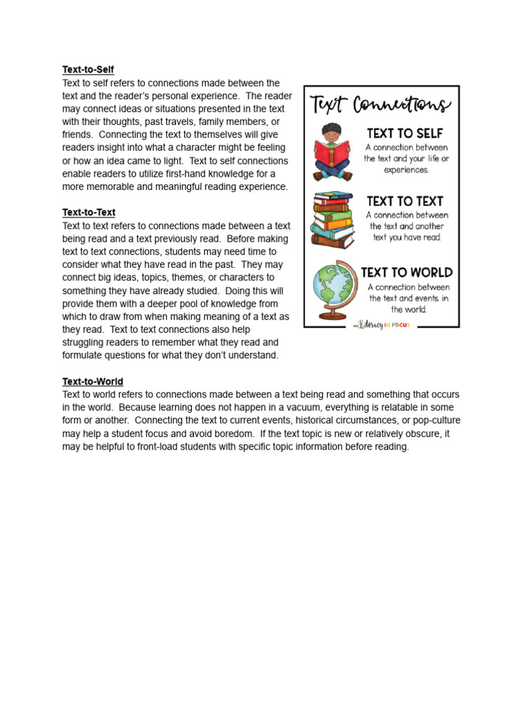 Text Connections | PDF
