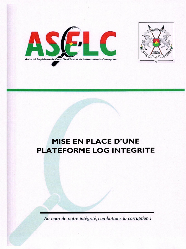 Fiche Projet Log Integrite | PDF