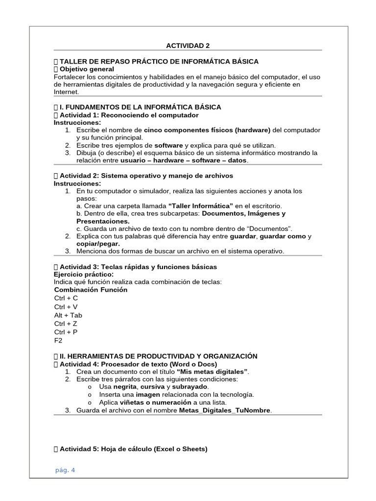 Actividad 2 | PDF | Archivo de computadora | Informática