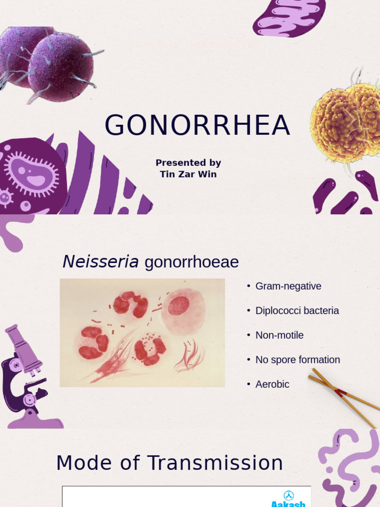 Gonorrhea: Symptoms, Diagnosis, and Treatment | PDF