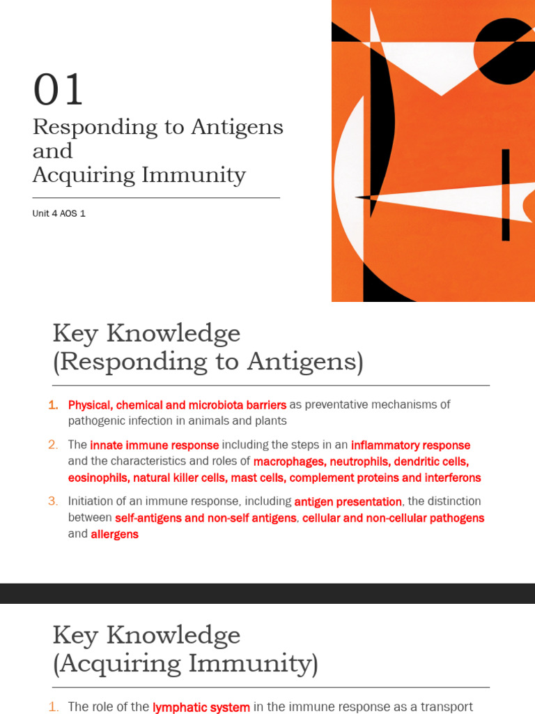 Immune System: Antigens & Immunity | PDF | Immune System | Adaptive ...