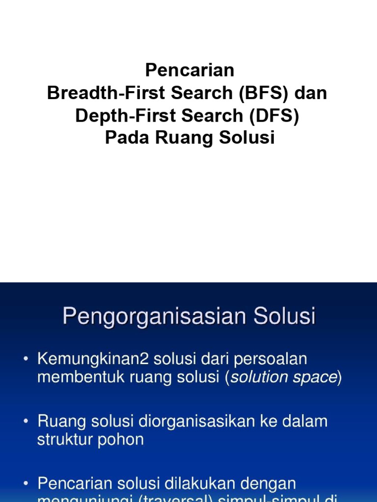 DFS & BFS | PDF