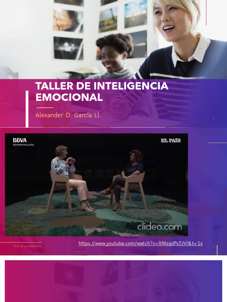Taller de Inteligencia Emocional - Parte 4 | PDF | Las emociones ...