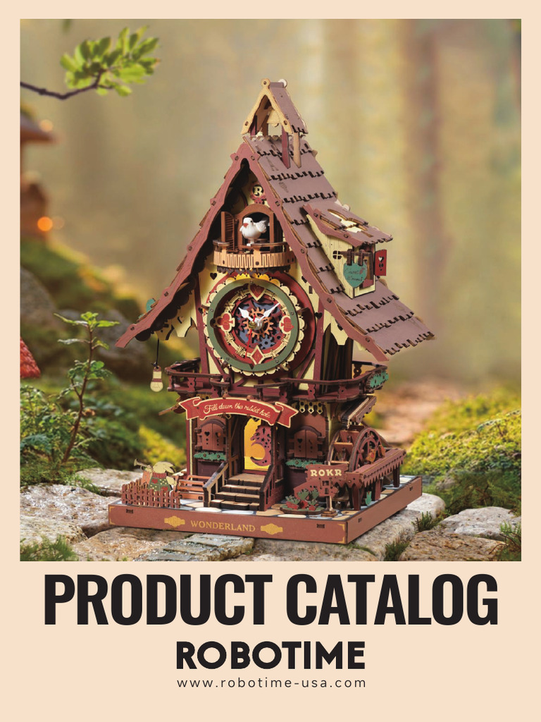 Robotime 3D Wooden Puzzles Catalog | PDF