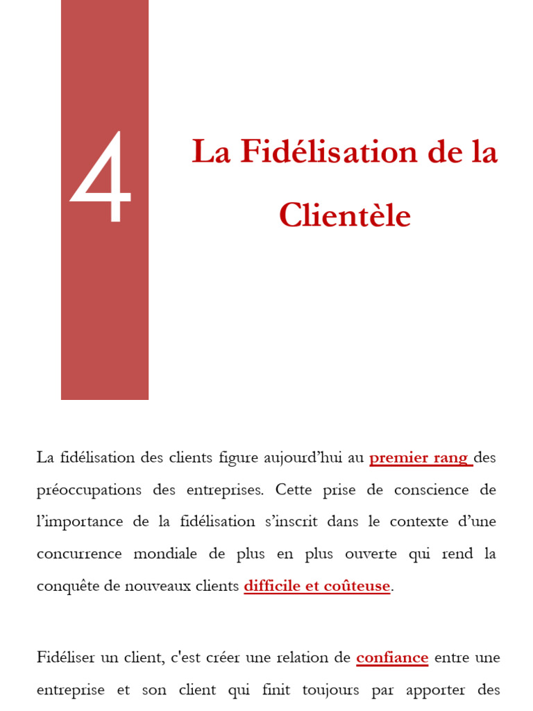 Stratégies de Fidélisation Clientèle | PDF | Consommateurs | Marque