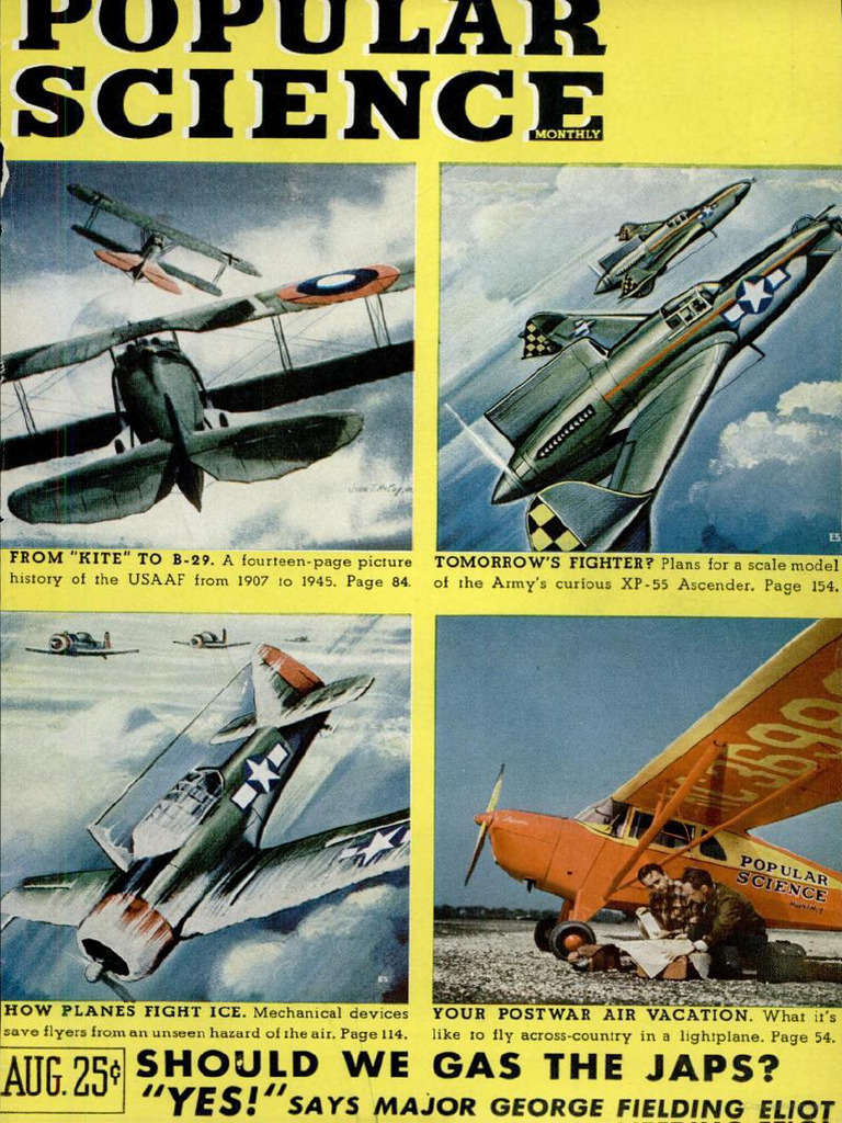 1945-08 Popular Science | PDF