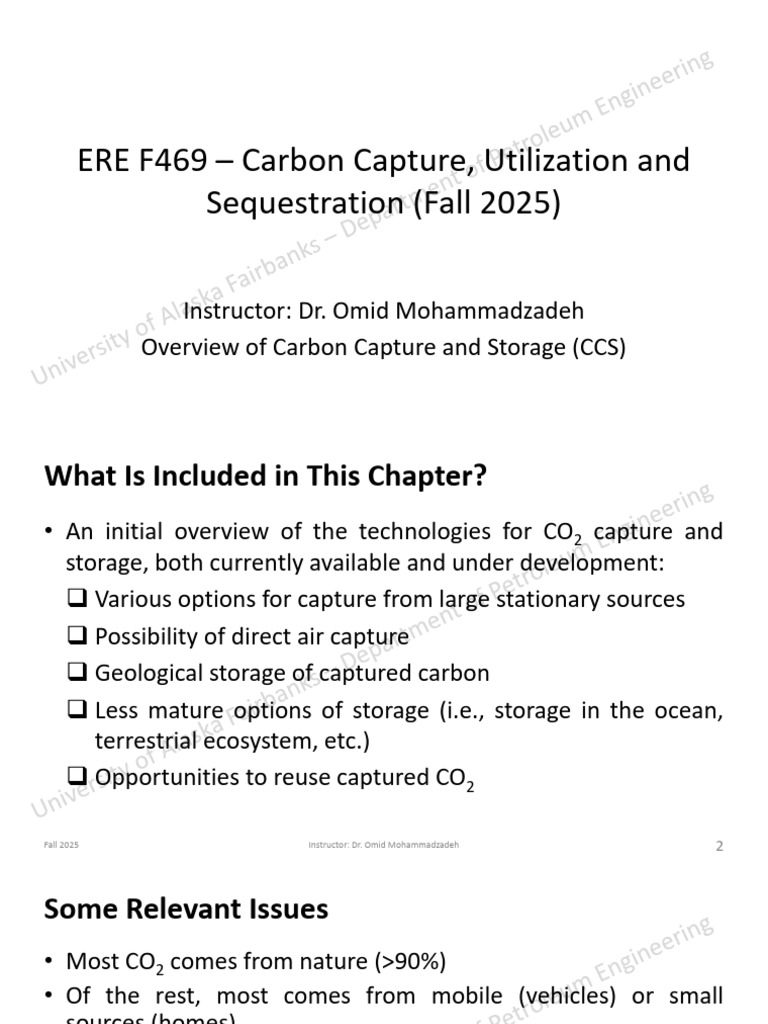 2-Overview of Carbon Capture and Storage | PDF | Carbon Sequestration ...