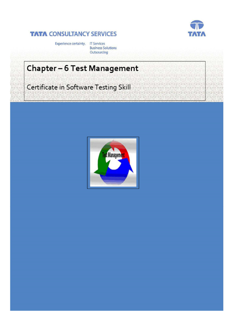 Test Management in Software Testing | PDF | Software Testing | Usability