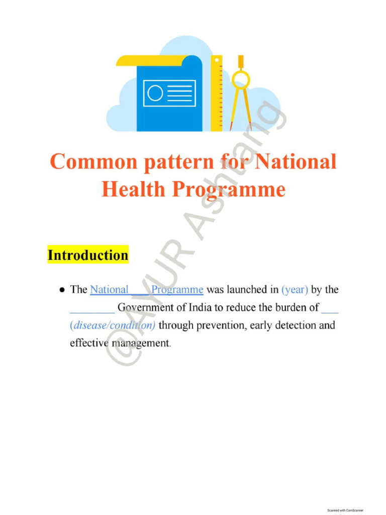 NHP Common Pattern | PDF