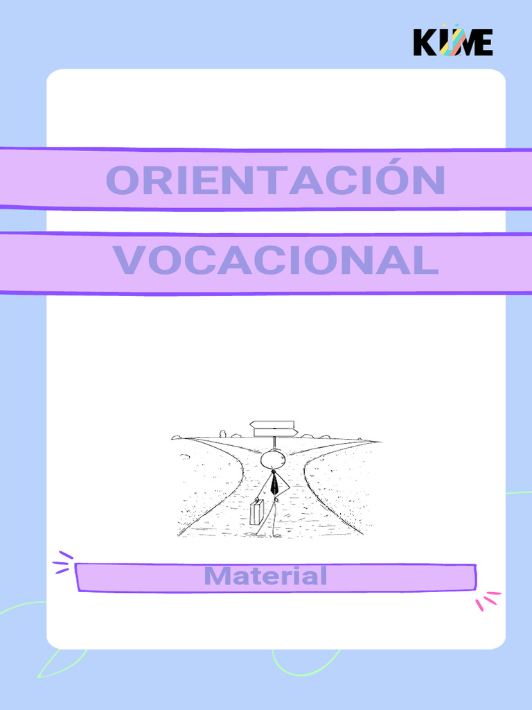 Autoconocimiento y Orientación Vocacional | PDF | Sicología | Conceptos ...