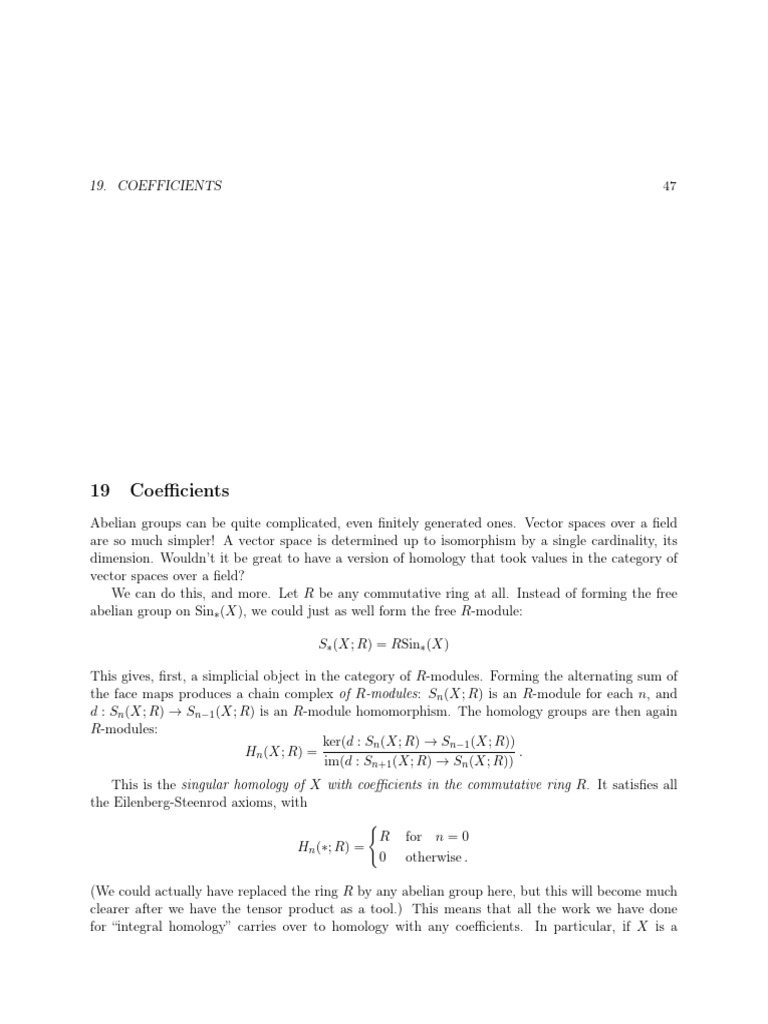 MIT18 905F16 Lec19 | PDF | Ring (Mathematics) | Field (Mathematics)