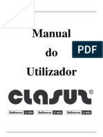 CLASUS MORE C-300, C-400, C-450 - Manual Do Utilizador