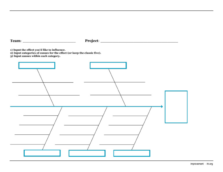 Fishbone Diagram Assignment Template-1 | PDF | Electronic Health Record ...