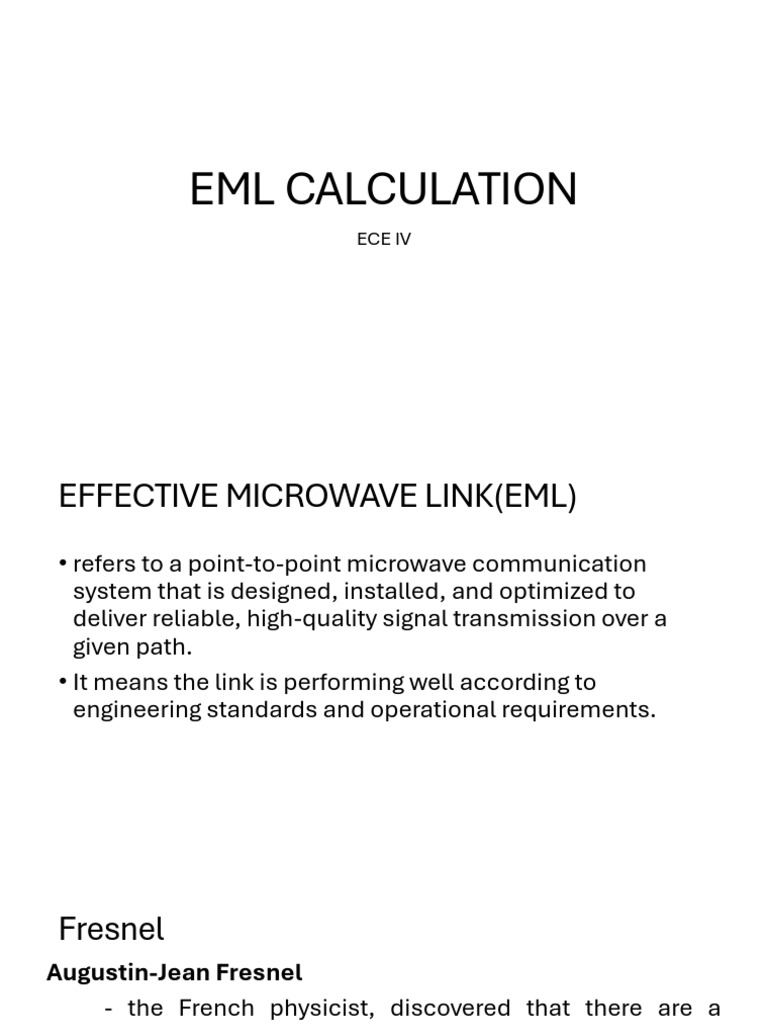 EML-CALCULATION (1) | PDF | Microwave | Vacuum Tube