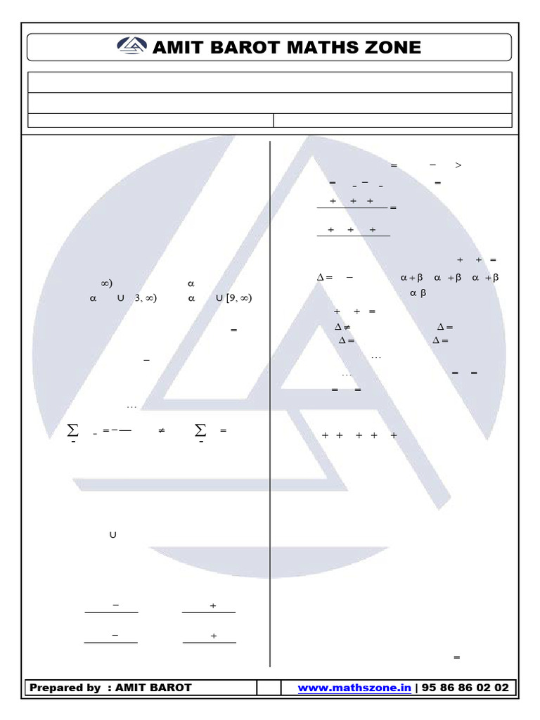 JEE Sequences and Series Worksheet | PDF | Number Theory | Arithmetic