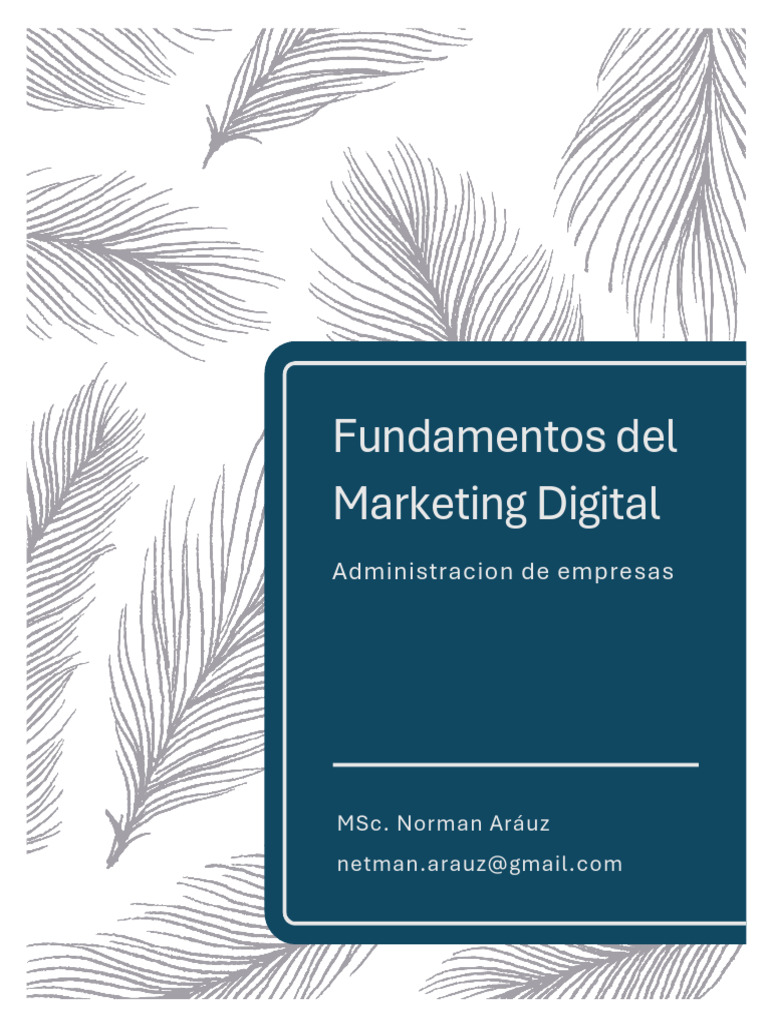 Fundamentos del Marketing Digital | PDF | Publicidad digital | Marketing