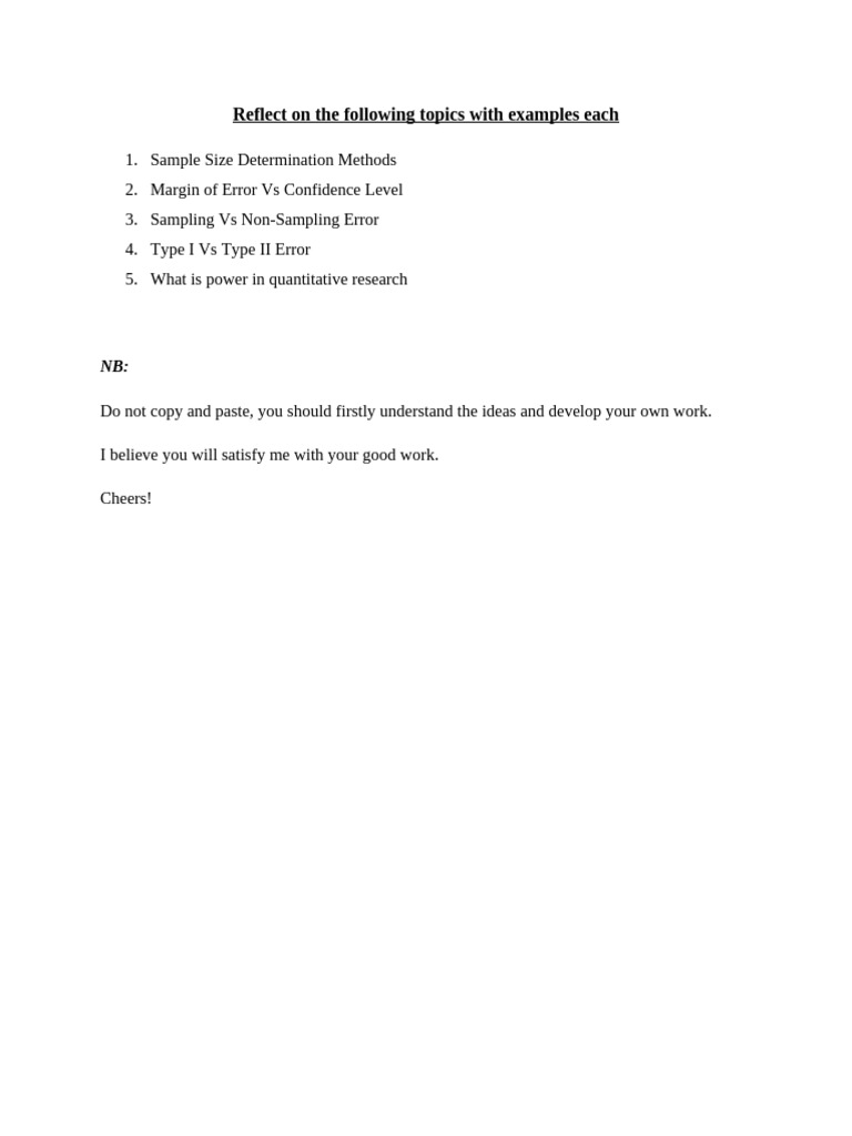 Key Concepts in Quantitative Research | PDF