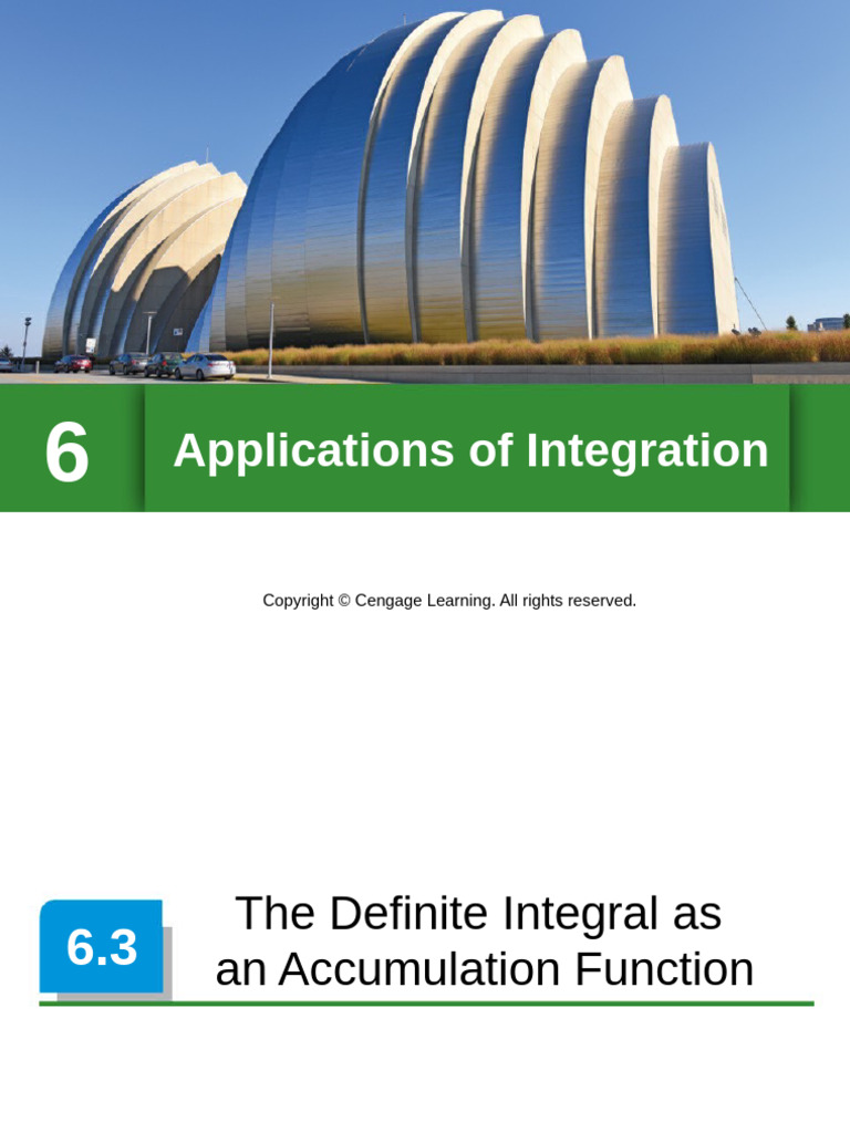 Applications of Definite Integrals | PDF | Function (Mathematics ...
