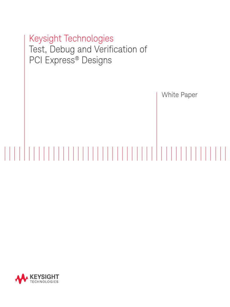 PCI Express Design Testing & Debugging Guide | PDF | Computer Hardware ...