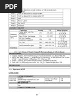 JECRC B.Tech CSE Syllabus Overview | PDF | Computer Program | Programming