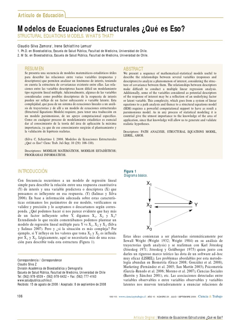 Modelos Estructurales | Descargar gratis PDF | Modelos de ecuaciones ...