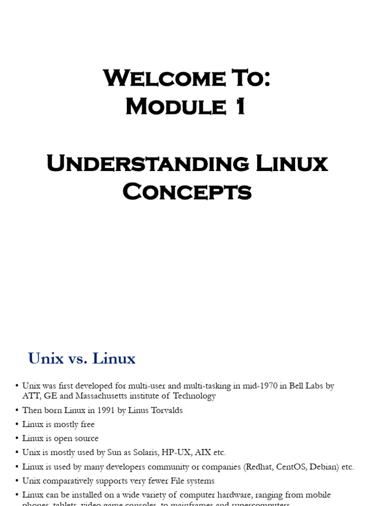 Module 1 | PDF