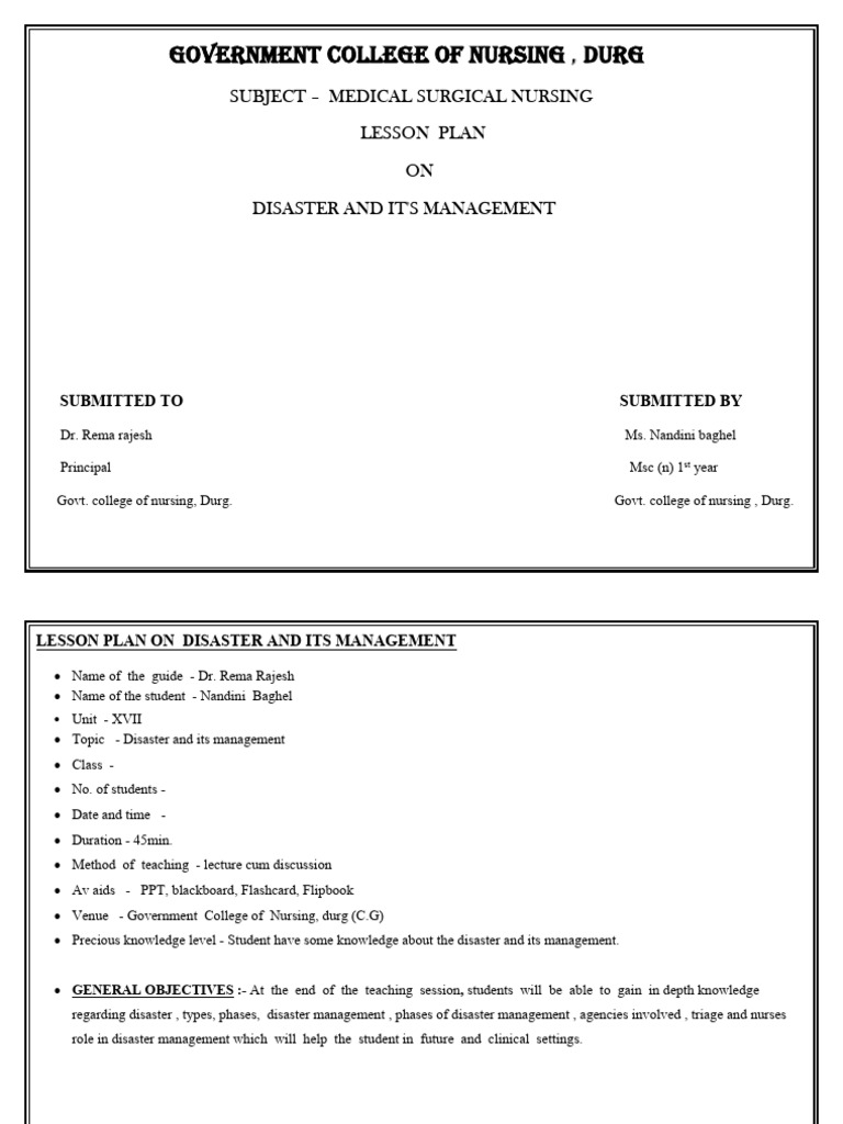 Disaster and Its Management | PDF | Emergency Management | Safety