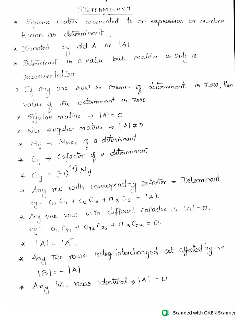 Quick Notes Chapter 4 | PDF