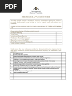 SEFA Funding Application Form Guide | PDF | Loans | Microfinance