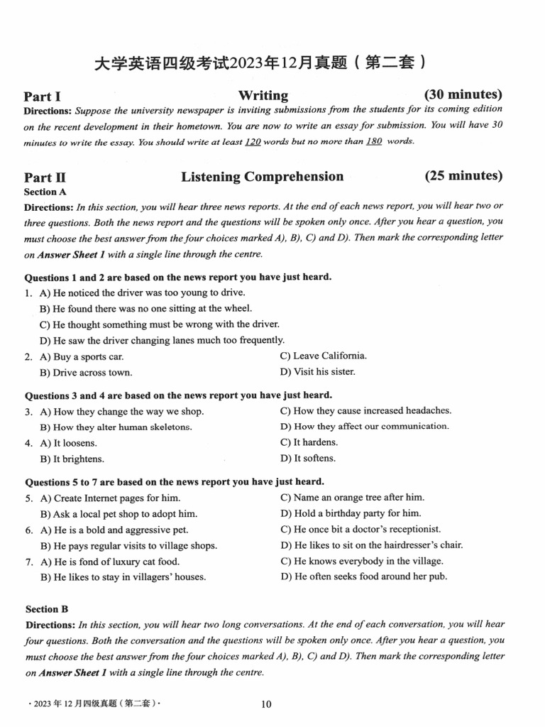 Writing (30 Minutes) | PDF | Parental Leave | Hobbies