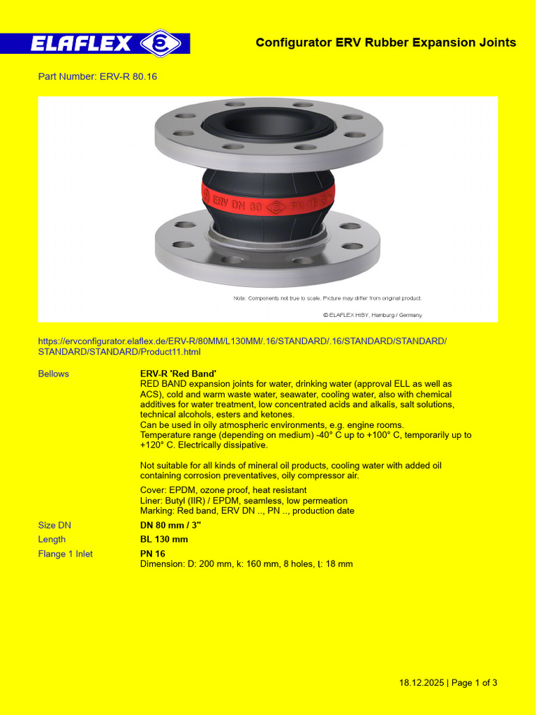 ERV-R 80.16 | PDF | Water | Materials