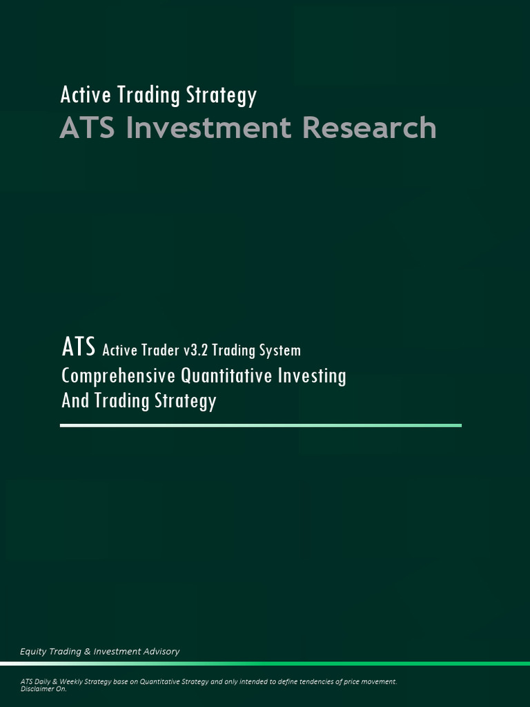 ATS Comprehensive Trading Strategy - Desember 03, 2025 | PDF ...