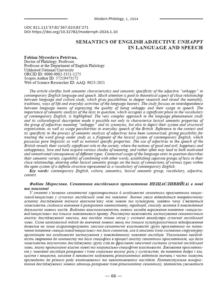 Semantics | PDF